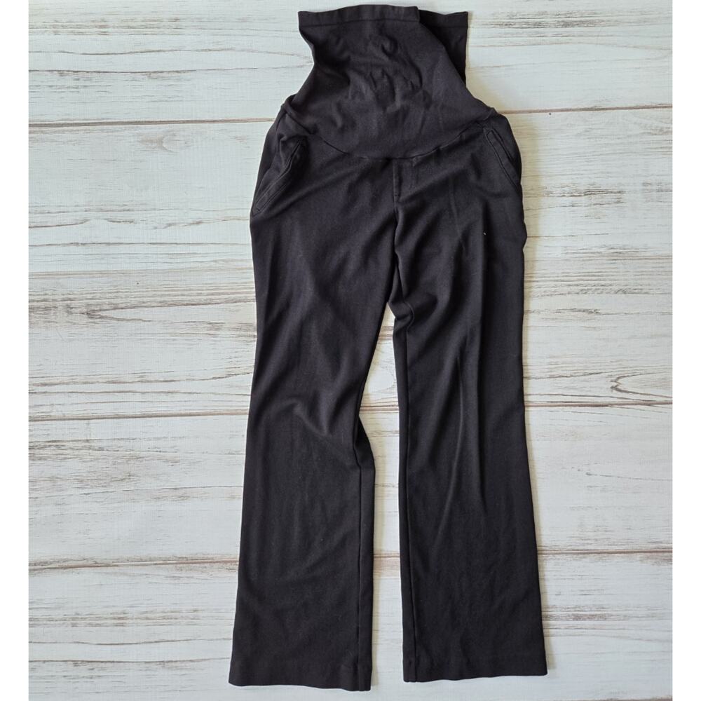 Motherhood Maternity Black Full Panel Sz Small
